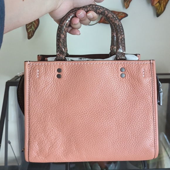 ❌SOLD CGR❌ COACH Exotic Rogue 25 in Melon - Picture 2 of 5
